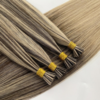 Cheveux européens professionnels double dessiné Micro itip cheveux nœuds brésiliens Extensions de cheveux