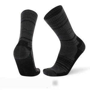 <span class=keywords><strong>Chaussettes</strong></span> de sport de randonnée en plein air en laine mérinos respirantes chaudes désodorisantes évacuant la transpiration pour unisexe - Product Image 5