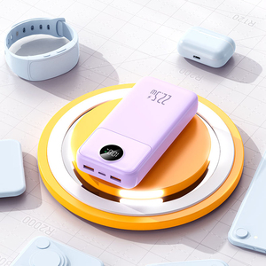 แบตสำรองขายดี 20000 มิลลิแอมป์ ความจุสูง พร้อมสาย Type C รองรับการชาร์จเร็ว Pd20w สำหรับ iPhone 17 Samsung <span class=keywords><strong>Xiaomi</strong></span> - Product Image 3