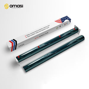 OMASI Film teinté <span class=keywords><strong>auto</strong></span>-adhésif anti-rayures de qualité supérieure pour vitres de voiture Rouleau de vinyle anti-rayures avec protection de la vie privée pour voitures - Product Image 4