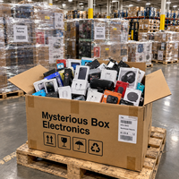 Caricabatterie Portatile per Action Camera e Drone, Modelli Misti per Ricarica Marketplace, Scatole Misteriose Elettroniche, Pacchi Non Reclamati
