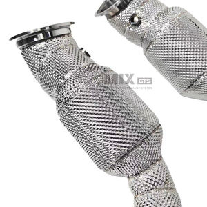 Convertidor Catalítico Deportivo de Alto Flujo para <span class=keywords><strong>Ferrari</strong></span> <span class=keywords><strong>FF</strong></span> F12 6.3V12 2012-<span class=keywords><strong>2017</strong></span>, Tubo de Escape Aislado de Acero Inoxidable, Mejora de Potencia - Product Image 6