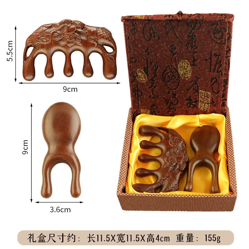 Ensemble de peignes de massage Gua Sha E