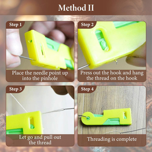 Aiguilles simples faciles <span class=keywords><strong>à</strong></span> percer crochet outil <span class=keywords><strong>machine</strong></span> en plastique poussée <span class=keywords><strong>automatique</strong></span> enfileur d'<span class=keywords><strong>aiguille</strong></span> <span class=keywords><strong>pour</strong></span> la couture <span class=keywords><strong>à</strong></span> la main - Product Image 4