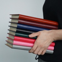 Carnet de notes ligné format personnel A4 A5 16K en cuir, imprimé imperméable avec logo personnalisé, carnet de notes réutilisable