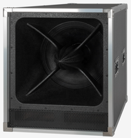 Speaker Pasif Luar Ruangan Profesional Daya Tinggi Dual 15 Inch dengan Remote, Sistem Suara Luar Ruangan