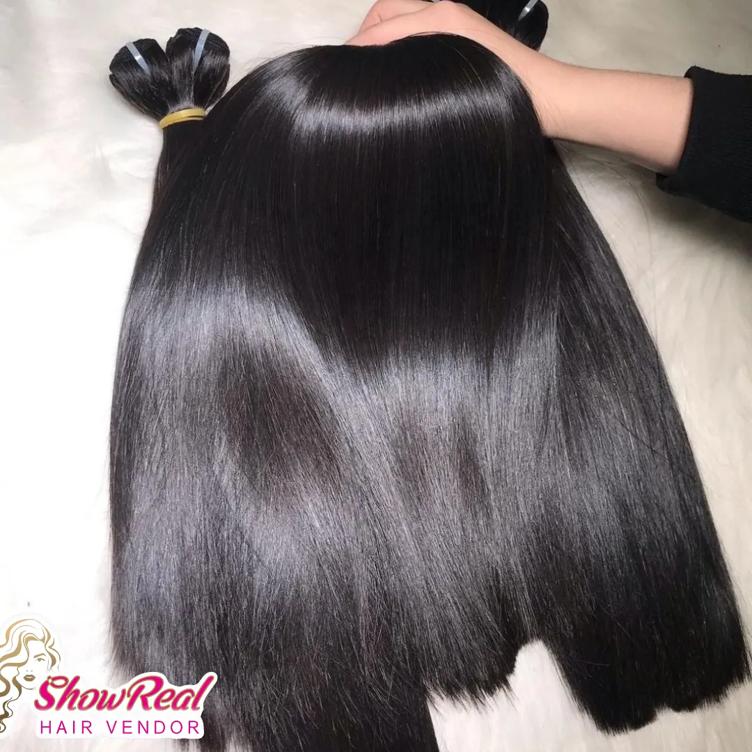 Raw Cuticle Aligned Indian Hair Bundles Unverarbeitete Jungfrau 100% Echthaar Anbieter Raw Indian Hair Großhandel verifiziert