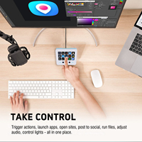 Console de raccourcis de bureau MiraBox Stream Deck, contrôleur de jeu à 15 touches