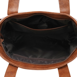 Bolso bandolera de mujer de piel sintética suave de nuevo diseño al por mayor bolso de mano marrón a la moda para mujer - Product Image 2