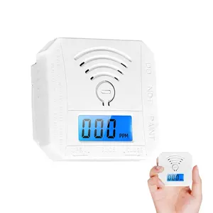 Alarma de seguridad interior para el hogar, pantalla Digital independiente, Sensor de monóxido de carbono, Detector de fugas de Gas