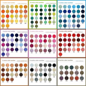 Perles Fusion Complètes – Pack Supplémentaire 2,6 mm 1000 Pièces – Emballage en Sac Filet – Perles Perler Hama DIY – Vente en Gros - Product Image 5