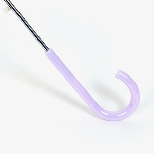 Parasol de voyage <span class=keywords><strong>transparent</strong></span> coloré en plastique moderne effet laser arc-en-ciel, résistant à la pluie et au vent, idéal pour les mariages - Product Image 4