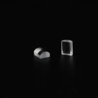Prismes optiques cylindriques personnalisés en verre optique haute précision, transmission lumineuse de 99,9 %, plan-convexe, concave, pour la mise en forme des faisceaux laser