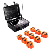 Analyseur de capteur sans fil PQWT CL900, détecteur automatique d'équipement industriel à portée de 8 m pour les fuites d'eau souterraines