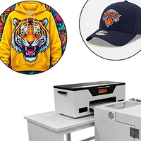 Mesin Printer DTF Non-Otomatis COWINT untuk Pakaian, Mesin Cetak Transfer Panas Digital Tanpa Tinta, Buatan China, untuk Hoodie, Topi, Tas Tote