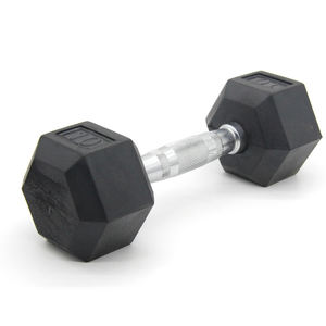 金属製黒ゴム製六角ワークアウト六角ダンベルカスタムロゴ - Product Image 6