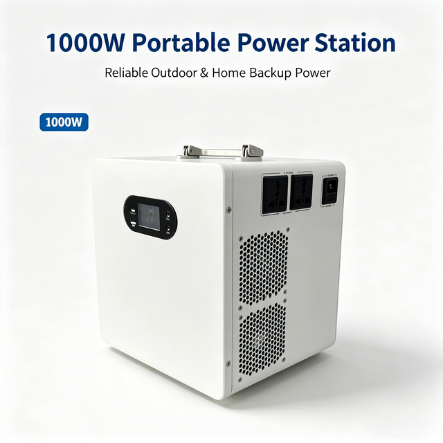 1000W Portable Power Station 2000Wh LiFePO4 Pure Sine Wave Emergency Backup Power for Home & Outdoor Camping
