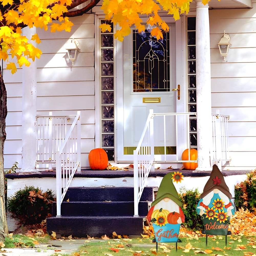 Happyyami Jardin Décoratif Piquet De Colorés Pour Décoration Extérieure De Pelouse Et Cour Accessoire De Jardin Élégant Et