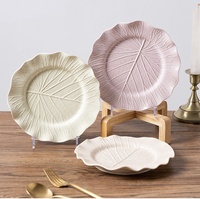 Service de table Joy, service de table moderne, service de table chou, service de table en porcelaine colorée