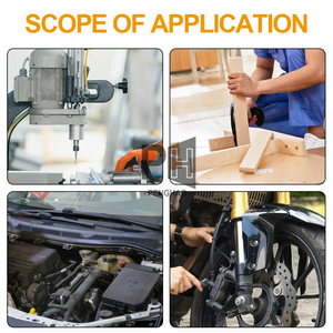 Hợp kim thép hình lục giác đầu với răng cưa mặt bích cap vít M6 M8 M10 M12 M14 M16 màu kẽm mạ Hex máy giặt đầu bu lông ốc vít - Product Image 4