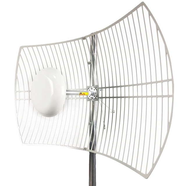 Full Band 5G 4G LTE Full Band 700-4000MHz Parabolic Antenna 2x30dBi