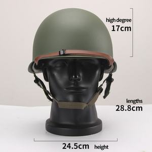 Casco Deportivo de Seguridad de Acero M1 Personalizable Directo de Fábrica con Visera Transparente y 16-20 Ventilaciones para Actividades al Aire Libre, Venta al Por Mayor - Product Image 3