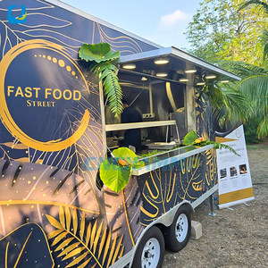 Food Truck Chammp per Hot Dog e BBQ con Costruzione in Fibra di Vetro, <span class=keywords><strong>Cucina</strong></span> Completa, Servizio di Patatine, Servizio di Ristorazione Mobile - Product Image 6