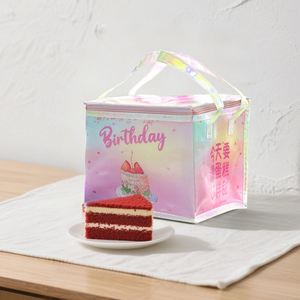 Sac isotherme portable en feuille d'aluminium épaisse pour gâteaux d'anniversaire, fruits de mer, pâtisseries et conservation au froid - Product Image 2