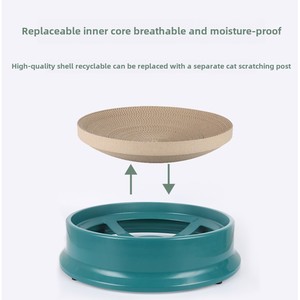 Của Nhà Sản Xuất Làm Sẵn Mèo Xước Hội Đồng Quản Trị Tổ Giấy Sóng Có Thể Thay Thế Bên Trong Core Claw Hội Đồng Quản Trị Đồ Chơi Mèo Cây Scratcher - Product Image 3