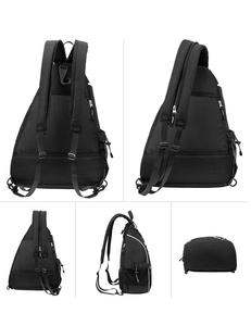 กระเป๋าพาดลำตัวมีหลายช่องสำหรับลูกเทนนิสและอุปกรณ์กีฬาทำความสะอาดง่าย - Product Image 6