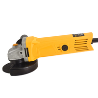 Meuleuse d'angle électrique filaire 220V 100mm 125mm, vente directe usine