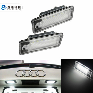 ไฟส่องป้ายทะเบียน LED ของออดี้ 8E0807430A สีขาว แบบฝัง เปลือกใส พีซี อะลูมิเนียม อายุการใช้งาน 50000 ชั่วโมง - Product Image 4