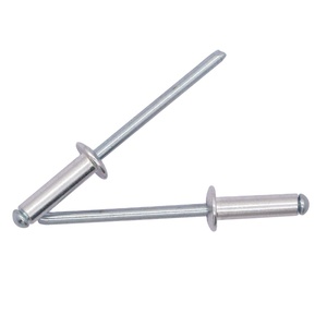 Fabricant de rivets aveugles Fournisseur de rivets aveugles en aluminium à tête bombée de type ouvert colorés et argentés - Product Image 5
