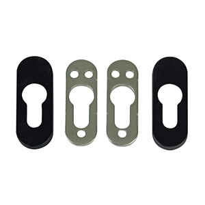 واقي اسطواني بقفل باب حديدي جديد واقي مدور صلب من الزنك لباب أمن المدخل - Product Image 3