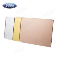 3.0 milímetros 4*6 ''Ouro Rosa Folha Do Espelho Acrílico, Ouro Rosa Espelho Acrílico, folha do espelho Flexível