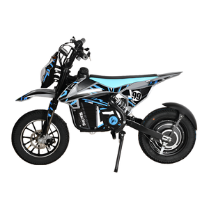 Mini Moto de Cross MAXSPEED DB03E PRO Azul - Batería de Litio de 36V, Alta Velocidad, Diseño Compacto para Interiores y Exteriores - Product Image 6