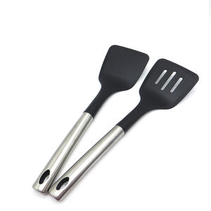 Vendita calda intelligente Set utensili in acciaio inox 9 pezzi manico in Nylon cucina utensili da cucina - Product Image 5