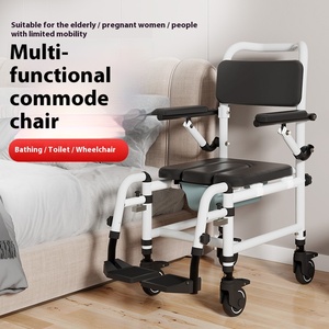 Muliti-functional Wholesale <b>Commode</b> <b>Chair</b> Toilet <b>Chair</b> For Elderly and Disabled People - Product Image 3