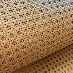 Rattan artificiel en polyéthylène, maille de 1/2 pouce, cannage en PE, cannage en plastique, rouleau de cannage en rattan, mobilier d'extérieur en rattan - Product Image 6