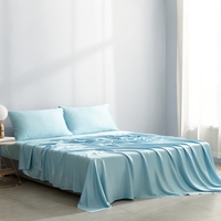 Nature OrHotel 100% ensemble de draps plats imprimés en tissu bambou
