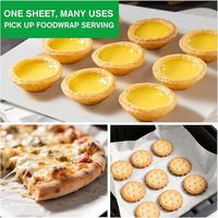 Boîte distributrice pop-up de 200 feuilles de papier sulfurisé pour sandwichs et pâtisseries, formats 6, 8, 10, 12, 15 pouces
