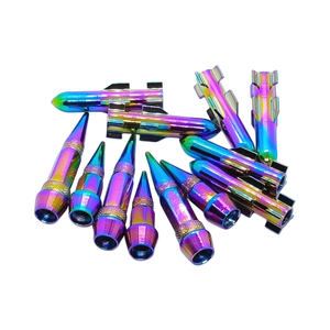 Tapas de Válvula Antipolvo para Ruedas de Coche, Moto, Bicicleta, Camión, de Aluminio o Plástico, <span class=keywords><strong>Color</strong></span> <span class=keywords><strong>Tornasol</strong></span> - Product Image 3