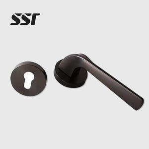 ชุดมือจับประตูล็อคสีทอง ดำ เทา สำหรับประตูไม้ ลดราคาพิเศษ - Product Image 1