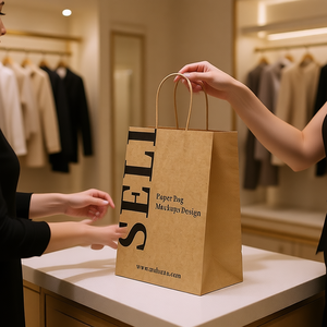 <span class=keywords><strong>Bolsas</strong></span> <span class=keywords><strong>de</strong></span> papel Kraft marrón <span class=keywords><strong>de</strong></span> buena calidad importadas que hacen la máquina Zip Seal tamaño personalizado <span class=keywords><strong>bolsas</strong></span> <span class=keywords><strong>de</strong></span> papel marrón papel Kraft ecológico - Product Image 1