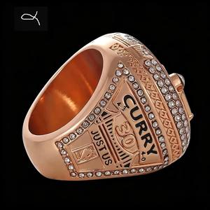 Anillo conmemorativo del Campeonato Golden State Warriors <span class=keywords><strong>de</strong></span> 2018 Fútbol americano, Anillo <span class=keywords><strong>de</strong></span> campeonato, Anillo <span class=keywords><strong>de</strong></span> Campeonato Masculino - Product Image 2