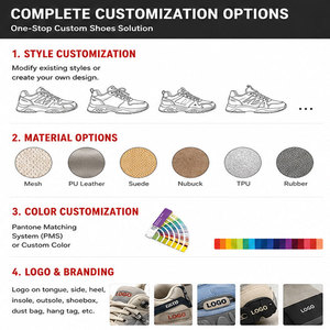 Zapatillas de Trekking para Hombre, Estilo Retro, para Correr y Caminar, con Suela Antideslizante, Calzado Urbano Gorpcore, OEM, Personalizadas, Deportivas - Product Image 3