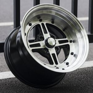 Rueda de Aleación para Auto de Carreras, 15X8.0 Pulgadas y 15X9.0 Pulgadas, PCD 4/100, Nueva, para Camioneta, Remolque, Cámper, Hecha de Aluminio - Product Image 5