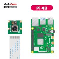 Module de caméra Arducam IMX708 3 B031202 12MP autofocus grand angle pour Raspberry Pi, mode HDR et PDAF pris en charge