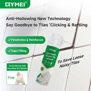 Adhesivo para reparación de agujeros en azulejos de cerámica, mortero de unión fuerte para fijación de azulejos de cerámica, azulejos de piedra, flexible e impermeable - Product Image 2