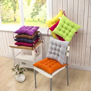 Square <strong>Chair</strong> Cushion Soft Strap Thicker <strong>Seat</strong> Back <strong>for</strong> Indoor Outdoor Patio Dining Home Office <strong>Garden</strong> Sofa Buttocks Foam Filling - Product Image 1